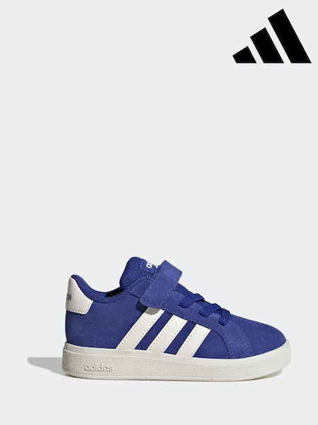 adidas Blue Grand Court Trainers (AR8186) | R$ 295