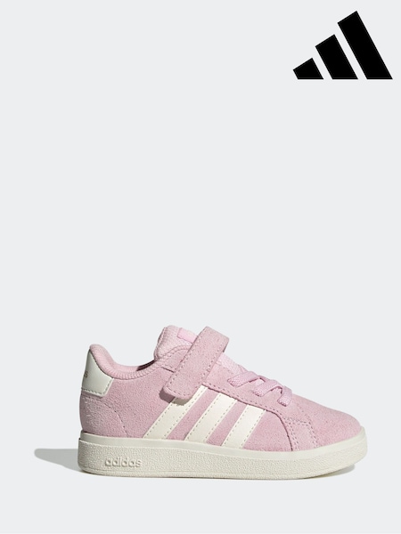 adidas Pink Grand Court Trainers (AR8198) | R$ 295