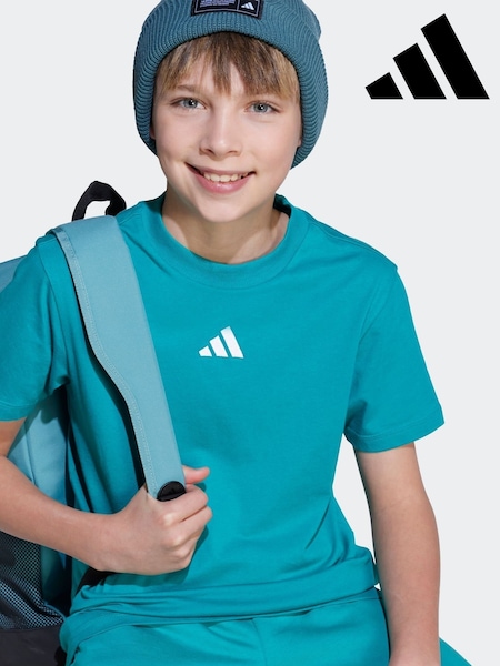 adidas Green Essentials T-Shirt Kids (AR8218) | R$ 120