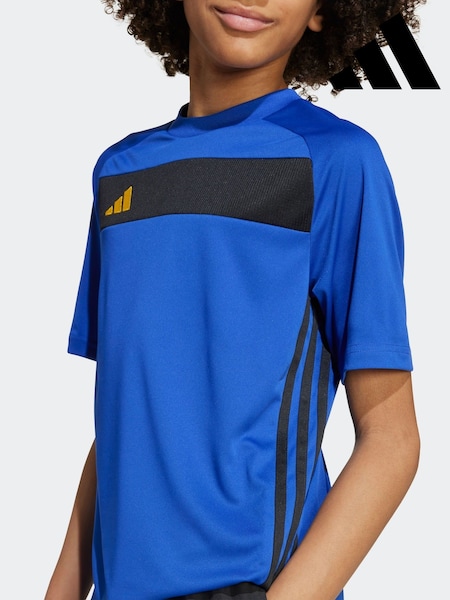 adidas Blue Tiro 25 Essentials Kids Jersey (AR8247) | R$ 130