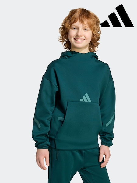 adidas Green Z.N.E. Kids Hoodie (AR8250) | AED291