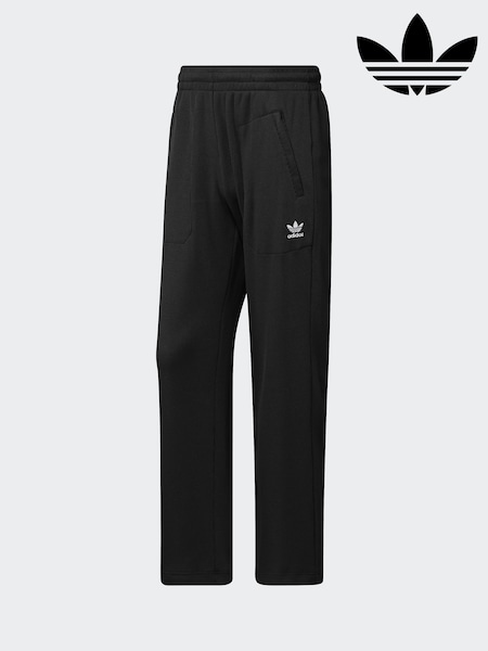 adidas Originals Black Trefoil Essentials Open Hem Tracksuit Bottoms (AR8258) | R$ 445