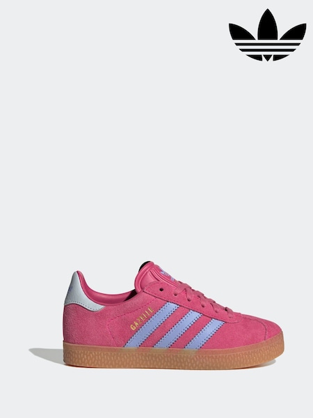adidas Originals Pink Gazelle C Trainers (AR8350) | R$ 445