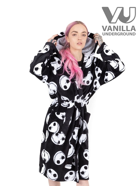 Vanilla Underground Womens Disney Nightmare Before Christmas Bathrobe (AR8391) | 59 €
