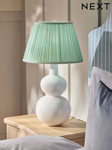 Green Pleated Lamp Shade (AR8408) | 88 QAR - 318 QAR