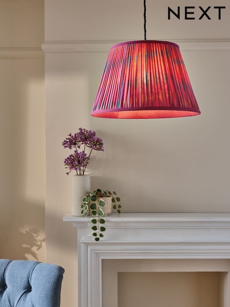 Pink Easy Fit Ikat Pendant Lamp Shade (AR8425) | €59