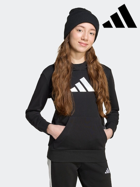 adidas Black Glam Graphic Hoodie Kids (AR8450) | R$ 325