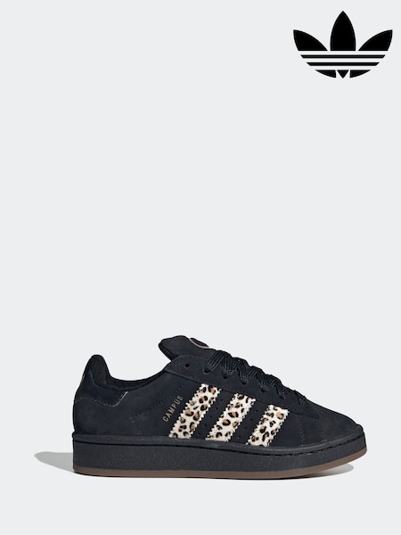 adidas Originals Black/Animal Campus 00s Lace Junior Trainers (AR8458) | €93