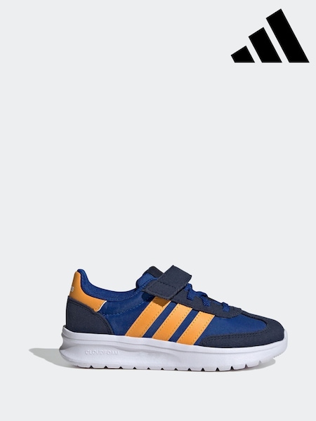 adidas Navy/Orange Run 70s 2.0 EL Trainers (AR8461) | R$ 345
