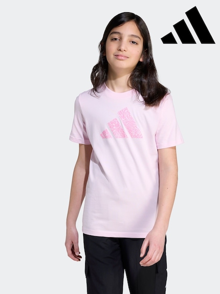 adidas Pink Future Icons Graphic T-Shirt Kids (AR8476) | €17
