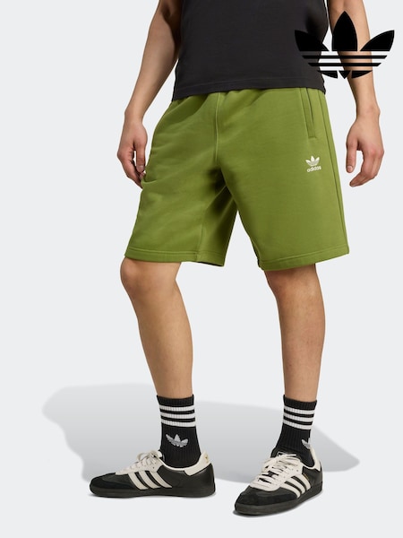 Verde - Pantaloni scurți adidas Originals Trefoil Essentials (AR8502) | 246 LEI