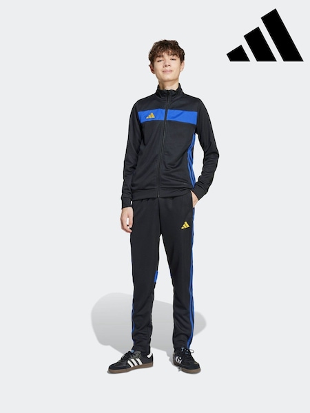 adidas Black Tiro 25 Essentials Tracksuit Kids (AR8610) | R$ 395