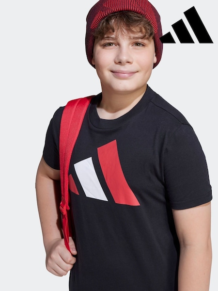 adidas Black Essentials Kids T-Shirt (AR8637) | R$ 130