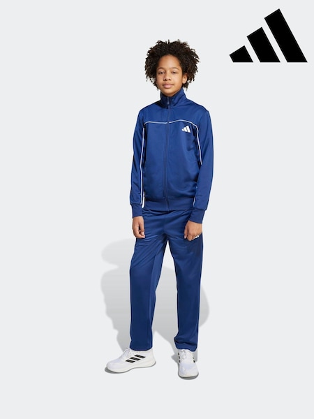 adidas Blue Kids Tricot Colour Pop Tracksuit (AR8646) | R$ 345