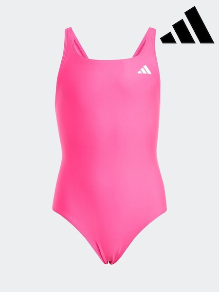 adidas Pink V-back Swimsuit Kids (AR8670) | R$ 180
