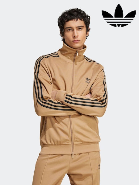 adidas Originals Brown Adicolor Classics Beckenbauer Track Top (AR8682) | €86