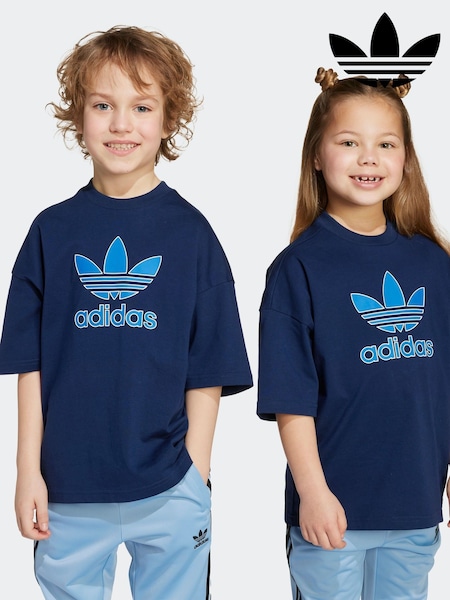 adidas Originals Blue Trefoil T-Shirt Little Kids (AR8689) | €20