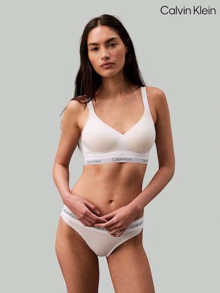 Calvin Klein White Lift Bralette Bra (AR8770) | R$ 395