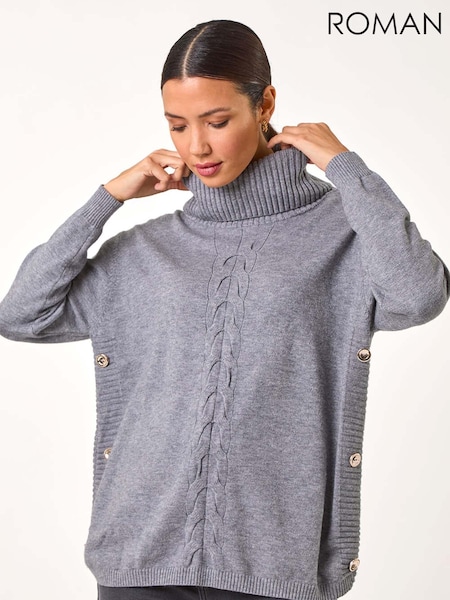 Roman Cable Knit Tunic Jumper (AR8808) | € 74