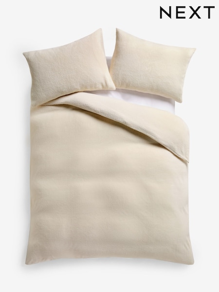 Teddy Fleece Duvet Cover and Pillowcase Set (AR8833) | ‏108 ر.ق. - ‏255 ر.ق.