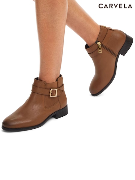 Carvela Low Ankle Black Boots (AR8940) | €152