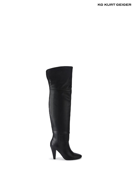 KG Kurt Geiger Swanky Black Boots (AR8946) | AED550