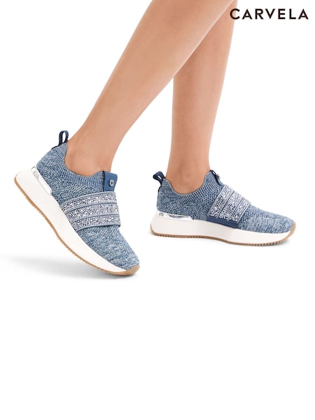 Синий - Carvela Flare Trainers (AR8952) | €171