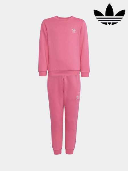 adidas Originals Pink Sweat top and Jogger Set Little Kids (AR8965) | €44