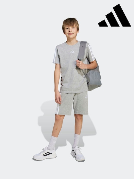 adidas Grey Essentials T-Shirt Kids (AR8971) | R$ 130