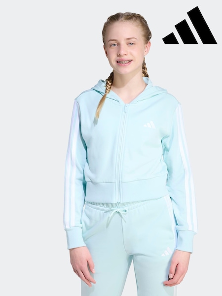 adidas Essentials 3-Stripes Crop Zip Kids Hoodie (AR8983) | € 43