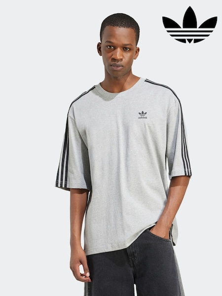 adidas Originals Grey Oversized T-Shirt (AR9015) | AED349