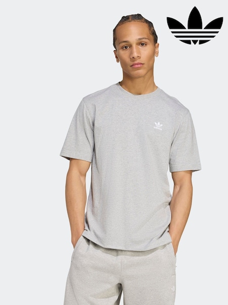 adidas Originals Grey Trefoil Essentials T-Shirt (AR9026) | R$ 215