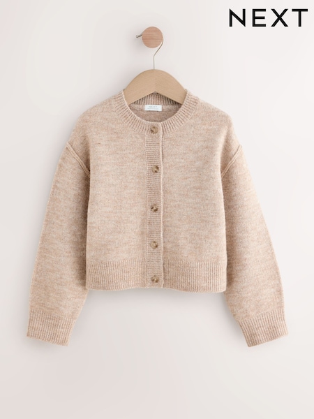 Oatmeal Button Up Cardigan (3-16yrs) (AR9157) | €23 - €30