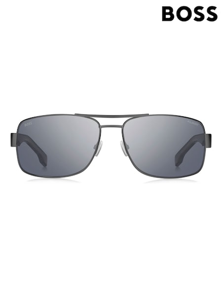 BOSS Black Matte Dark Ruthenium Navigator Sunglasses (AR9331) | 1,339 SAR