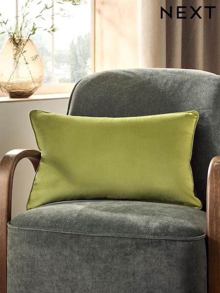 Bright Green 40 x 59cm Matte Velvet Cushion (AR9811) | AED65