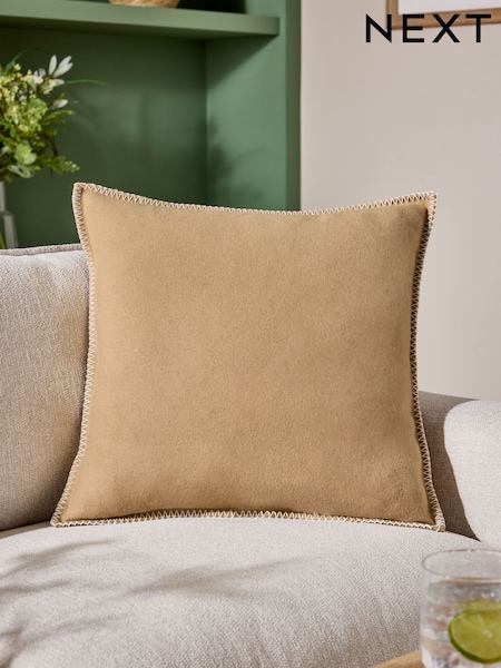 Wool Blend Blanket Stitch Cushion (AR9837) | € 25