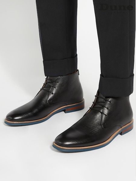 Svart - Dune London Millers Comfort Sole Chukka Boots (AR9970) | kr2 720
