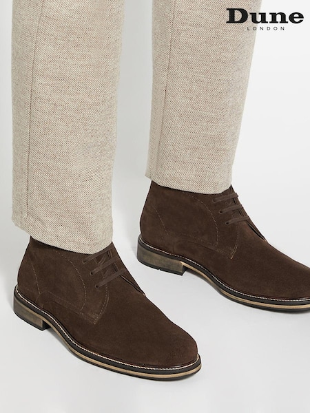 Dune London Charleys Plain Toe Casual Chukka Boots (AR9976) | €132