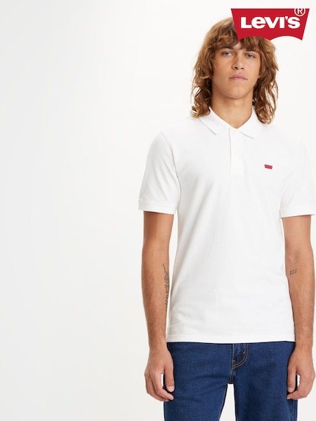 Levi's® White Slim Housemark Polo Shirt (AT0151) | €60