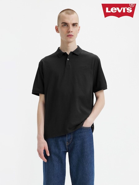 Levi's® Black 100% Cotton Authentic Polo Shirt (AT0207) | €58