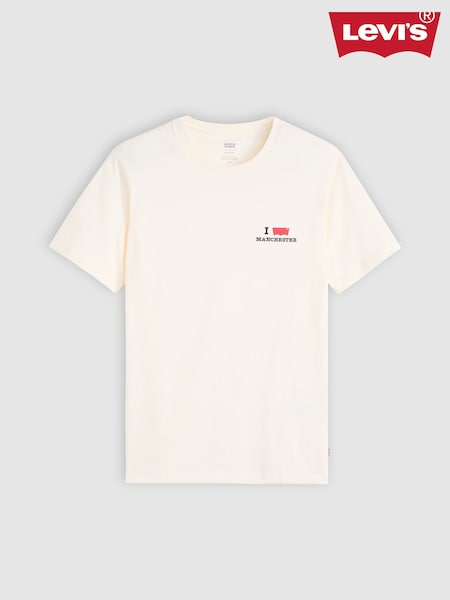 Cream - Levi's® 100% Cotton Original T-Shirt (AT0245) | € 36