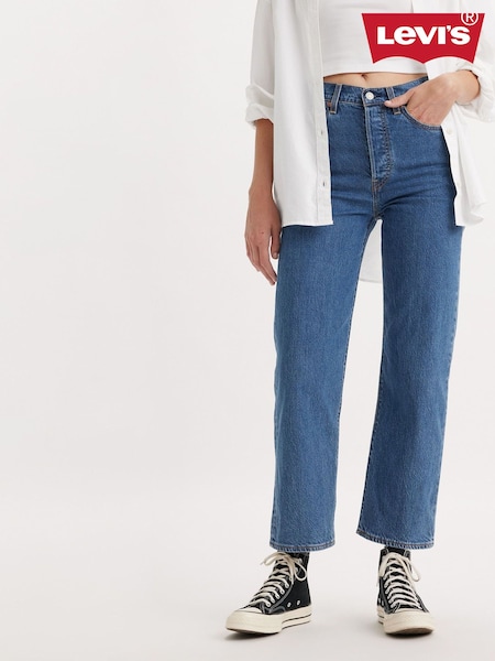Levi's® Ribcage Straight Ankle Flat Finish Jeans (AT0259) | €132