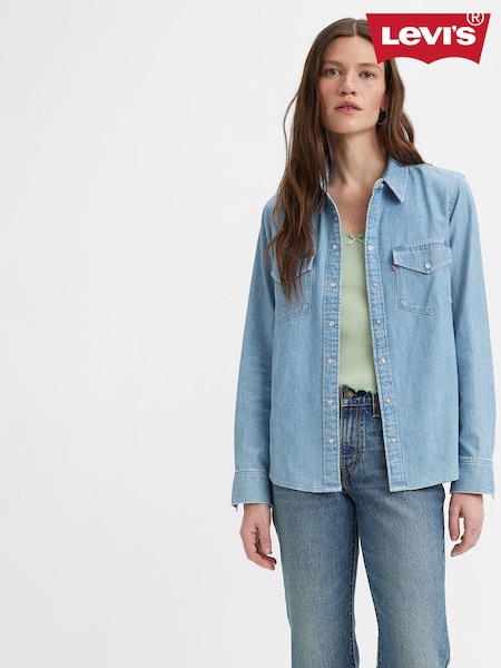 Levi's® Blue Iconic Western 100% Cotton Jackets (AT0274) | €107