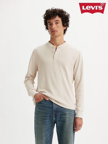 Levi's® Long Sleeve Thermal 3 Henley T-shirt (AT0292) | €63