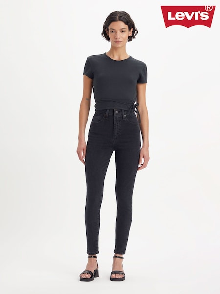 Musta - Levi's® 721 High Rise Skinny Jeans (AT0307) | €158