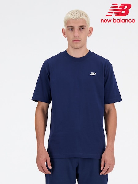 New Balance Navy Mens Sport Essentials T-Shirt (AT0411) | €40