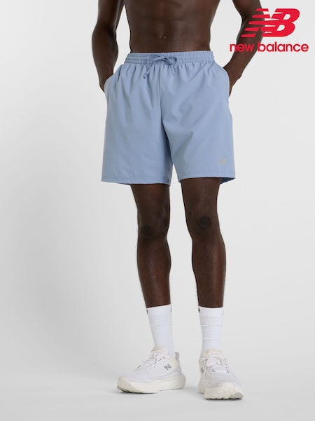 Світло-блакитний - Шорти New Balance Mens Sport Essentials 7 (AT0416) | 2 103 грн