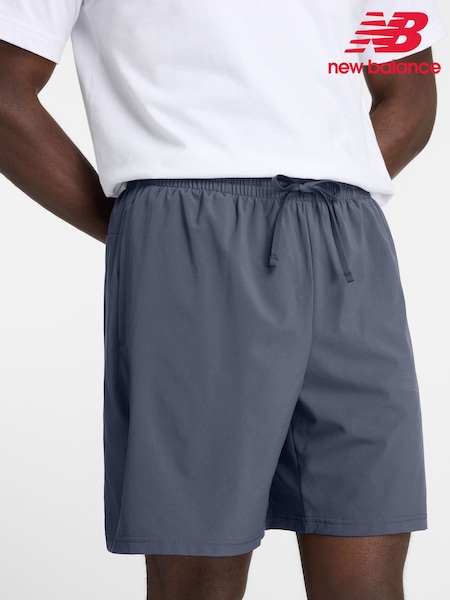 New Balance Graphite Grey Mens Sport Essentials 7" Shorts (AT0419) | €50