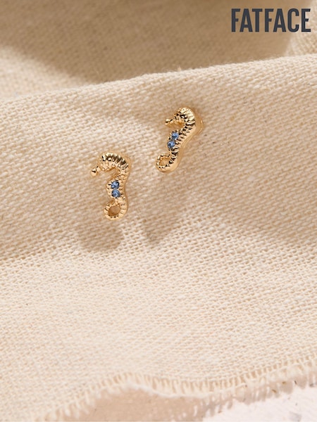 FatFace Seahorse Stud Earrings (AT0434) | €13