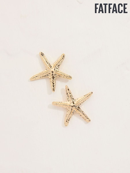 FatFace Large Starfish Stud Earrings (AT0443) | €20